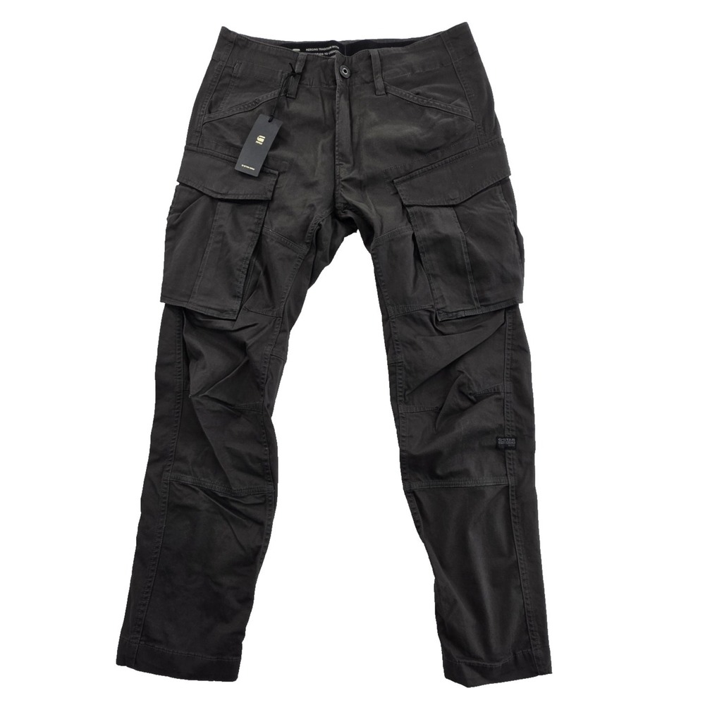 G-Star Raw Rovic Zip 3D Tapered Micro Twill Pants Men's 31x30 NWT Raven Wash